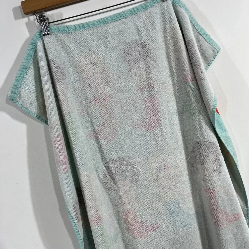 Boat House Novelty Mermaid Print Beach Towel 100% Cotton 27x60 Resort Vacation